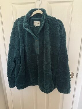 C&C California Plush Fleece Jacket - Dark Teal